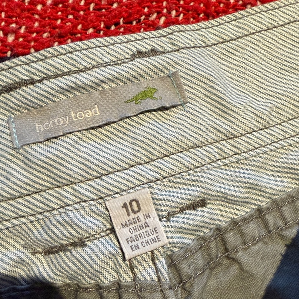 Horny Toad Beryl pants, grey, size 10 - Picture 2 of 7
